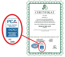 PCC-Cert - akredytacja krajowej jednostki akredytującej