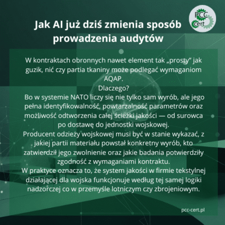 Czy sztuczna inteligencja zmieni audyty?