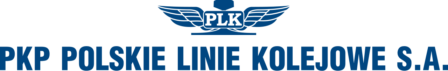 Logo PKP Polskie Linie Kolejowe S.A. – Zakład Maszyn Torowych